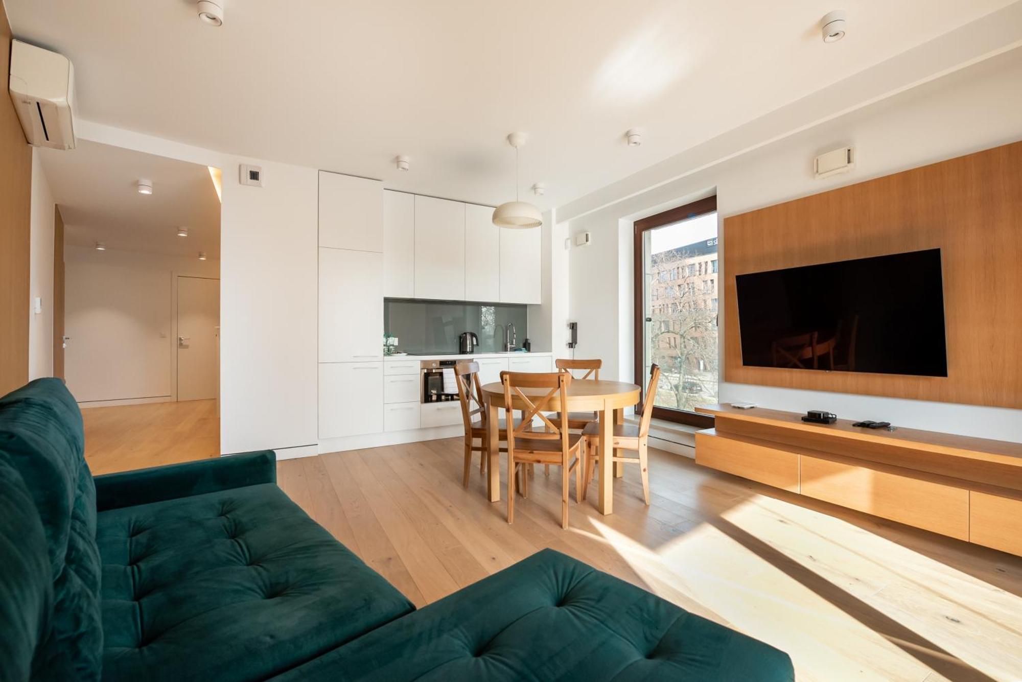 Solec Cristal Home Apartment Varsó Kültér fotó