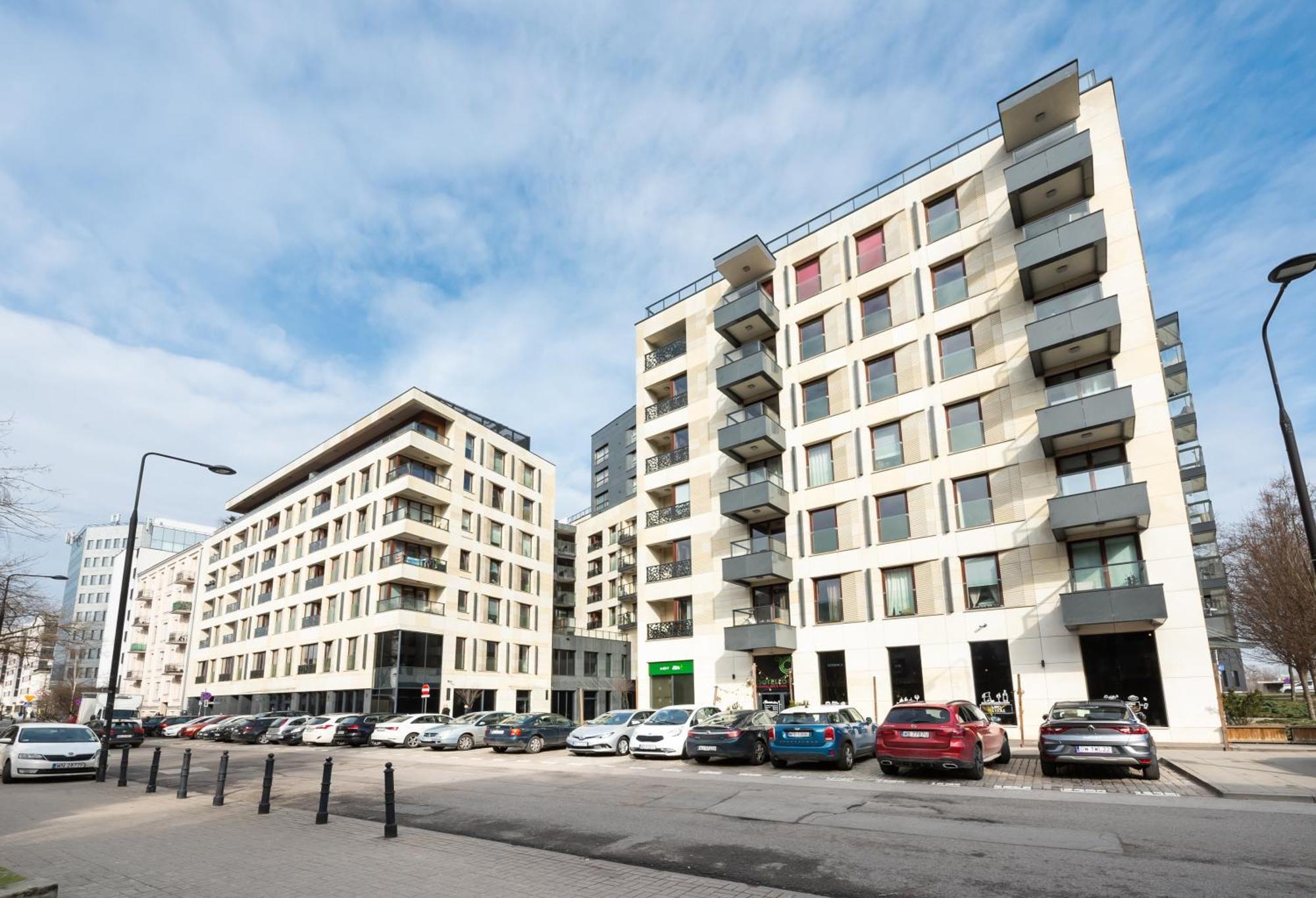 Solec Cristal Home Apartment Varsó Kültér fotó